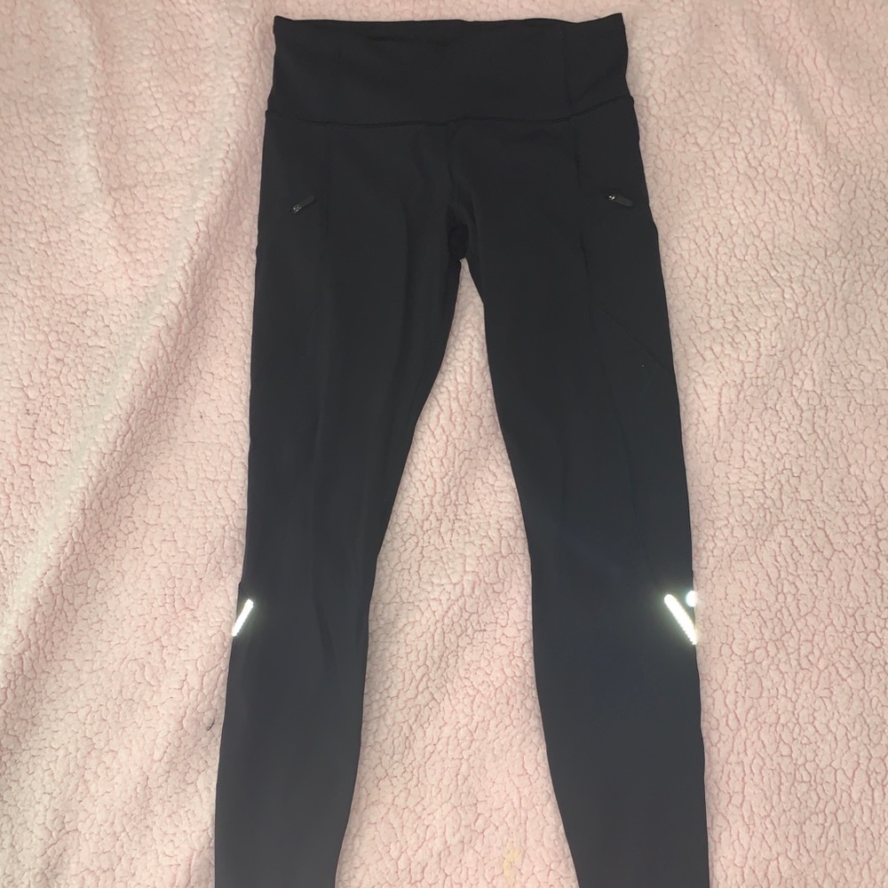 Black Lululemon Crusher Tight Legging Worn 2x